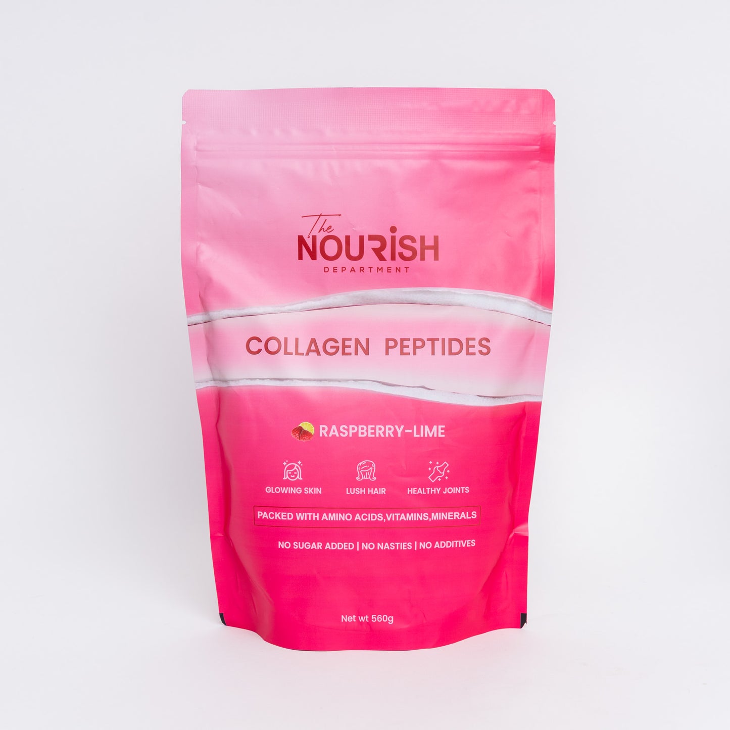 Raspberry-Lime Collagen Peptides 560g