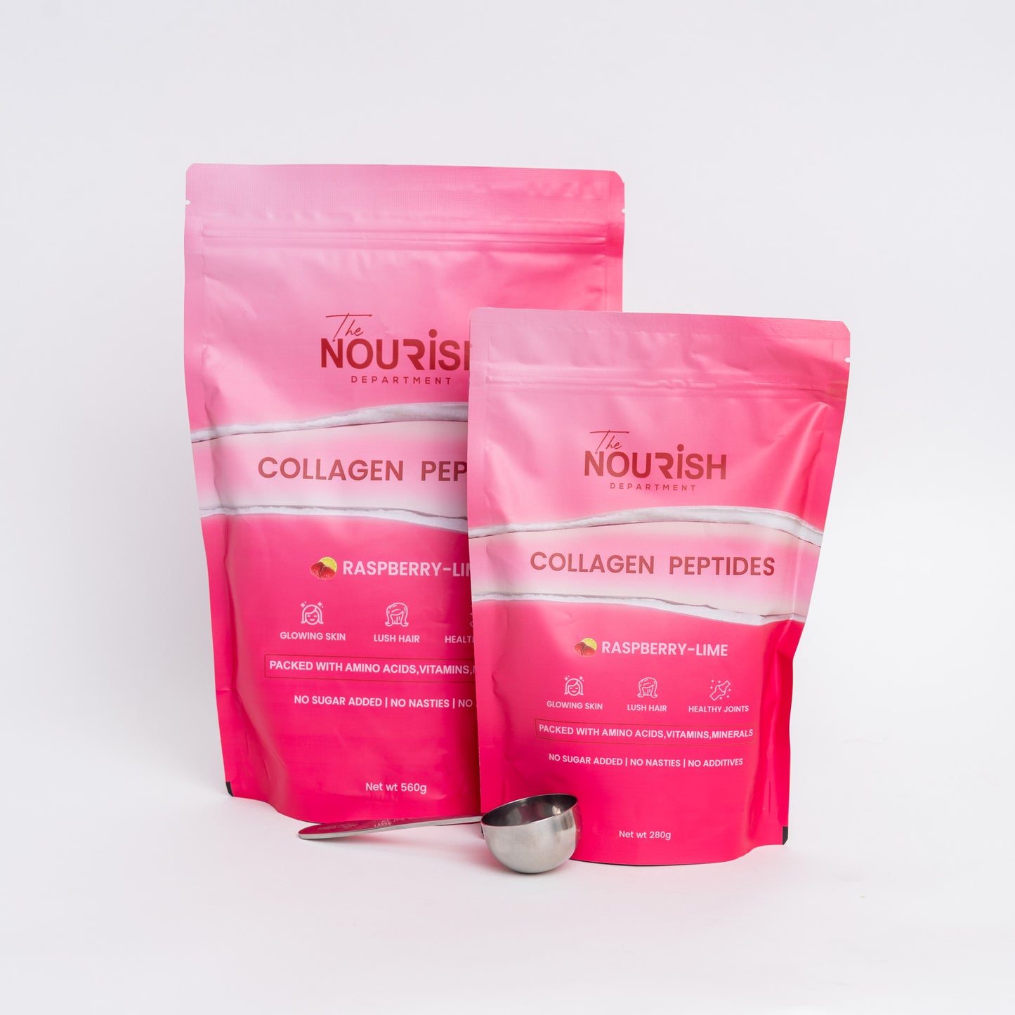 Bundle - Collagen Peptides 560g+280g (Mix and Match) with free stainless steel spoon