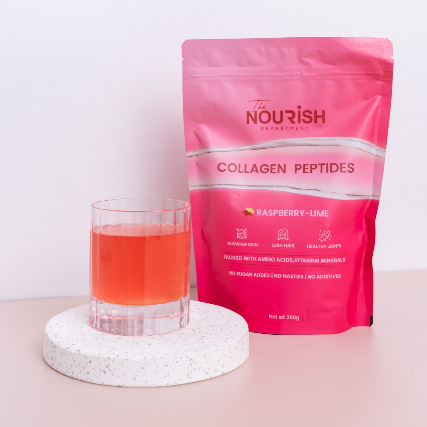 Raspberry-Lime Collagen Peptides 280g